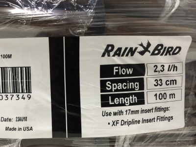 Rain Bird XFDripline33-100 D17 (photo3)