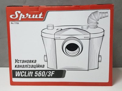 Насос измельчитель Sprut WCLIFT 560/3F