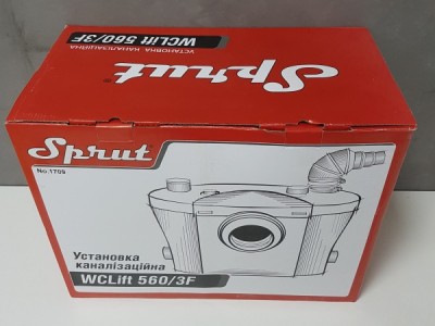 Фекальная станция Sprut WCLIFT 560/3F
