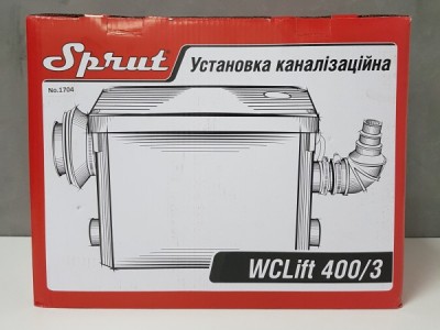 Насос для унитаза Sprut WCLIFT 400/3