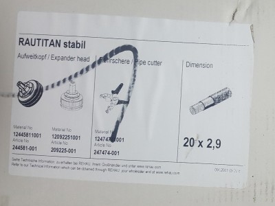 труба Rehau Rautitan Stabil Ø20 x 2,9 купить
