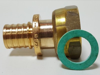 Переходник с накидной гайкой Rehau Rautitan RX 16 × 1/2" В 100% Оригинальная продукция
