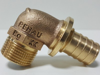 Колено с наружной резьбой Rehau Rautitan RX 25 x 3/4" оригинал