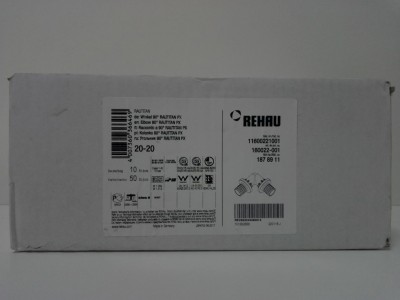 160022-001 Колено соединительное Rehau Rautitan PX 20 x 20