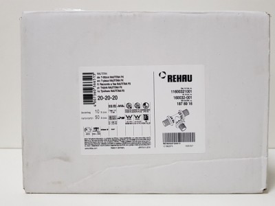 160032-001 тройник Rehau Rautitan PX 20 x 20 x 20