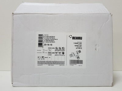160081-001 тройник Rehau Rautitan PX 16 x 16 x 20