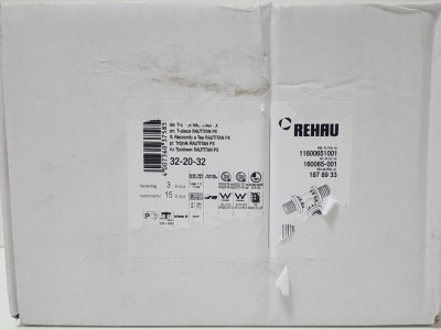 160065-001 Тройник промежуточный Rehau Rautitan PX 32 x 20 x 32