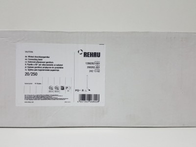 266262-001 Трубка Г-образная Rehau Rautitan 20 x 15 x 250 мм