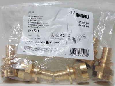 366289-001 Переходник с внутренней резьбой Rehau Rautitan RX 25 x 1" В