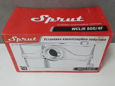 Фекальная станция Sprut WCLIFT 800/4F