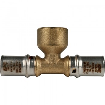 AP132 Тройник с внутренней резьбой APE 16 x 1/2" х 16