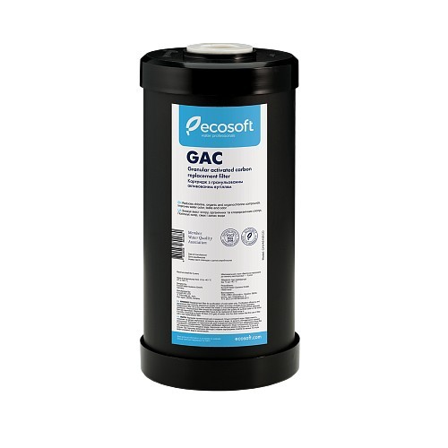 Картридж з гранульованим активованим вугіллям Ecosoft 4,5"х10" CHV4510ECO Картридж з гранульованим активованим вугіллям Ecosoft 4,5"х10" CHV4510ECO
