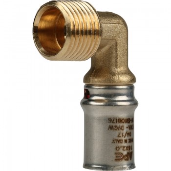 AP153 Угол с наружной резьбой APE 16 x 1/2"