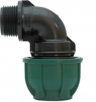 Коліно з зовнішньою різьбою Irritec 25 x 3/4" Коліно з зовнішньою різьбою Irritec 25 x 3/4"