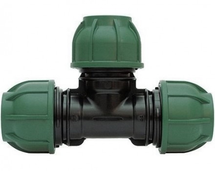 Трійник затискний Irritec 25 x 25 x 25 Трійник затискний Irritec 25 x 25 x 25