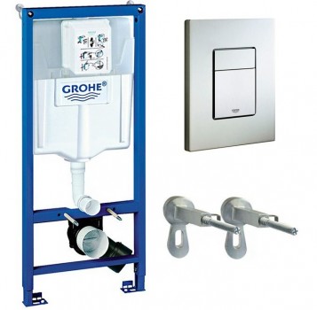 Інсталяція для підвісного унітазу Grohe Rapid SL (38772001) Інсталяція для підвісного унітазу Grohe Rapid SL (38772001)