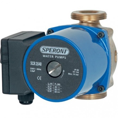 Насос рециркуляционный ГВС Speroni SCRS 25/60-110 Насос рециркуляционный ГВС Speroni SCRS 25/60-110