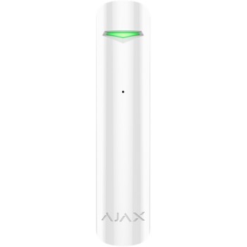 Бездротовий датчик розбиття скла AJAX GlassProtect (White) Бездротовий датчик розбиття скла AJAX GlassProtect (White)