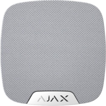 Компактная домашня сирена AJAX HomeSiren (White) Компактная домашня сирена AJAX HomeSiren (White)