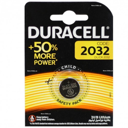 Батарейка Duracell CR 2032 Батарейка Duracell CR 2032