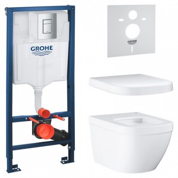 Інсталяція Grohe Rapid SL з унітазом Grohe Euro (39328CB0)