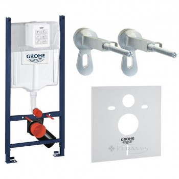 Інсталяція для підвісного унітазу Grohe Rapid SL 4 В 1 (3884000S) Інсталяція для підвісного унітазу Grohe Rapid SL 4 В 1 (3884000S)
