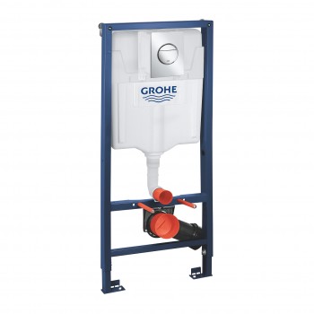 Інсталяція для підвісного унітазу Grohe Rapid SL 3 В 1 (39581000) Інсталяція для підвісного унітазу Grohe Rapid SL 3 В 1 (39581000)