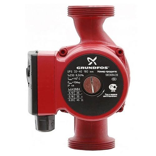 Циркуляційний насос Grundfos UPS 32-40 180 + гайки (98368439) Циркуляційний насос Grundfos UPS 32-40 180 + гайки (98368439)