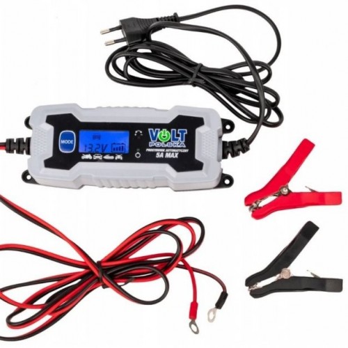 Зарядний пристрій Volt Polska 6/12V LCD (5A) Зарядний пристрій Volt Polska 6/12V LCD (5A)
