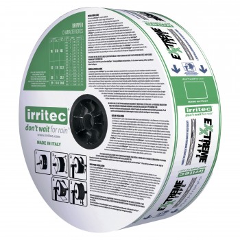 Крапельна стрічка Irritec TAPE 8мил х 20см х 1.2л/час (250м) Крапельна стрічка Irritec TAPE 8мил х 20см х 1.2л/час (250м)