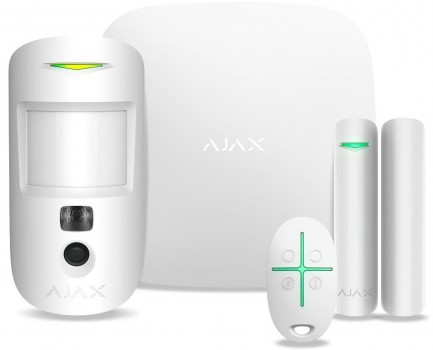 Комплект охоронної сигналізації StarterKit Cam (White)