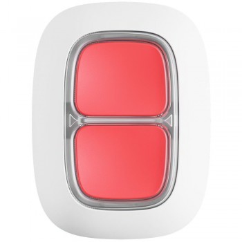 Cмарт кнопка Ajax DoubleButton (White) Cмарт кнопка Ajax DoubleButton (White)