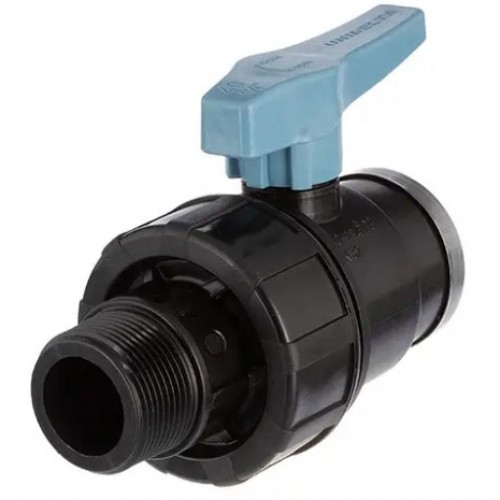 1075 Кран кульовий з американкою Unidelta 1 1/4" ЗВ 1075 Кран кульовий з американкою Unidelta 1 1/4" ЗВ