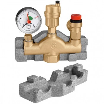 302631 Група безпеки котла в ізоляції Caleffi 1" x 3 бар 302631 Група безпеки котла в ізоляції Caleffi 1" x 3 бар
