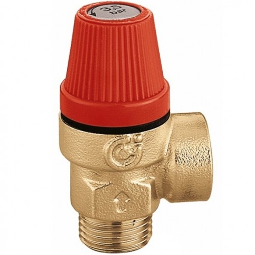 312460 Запобіжний мембранний клапан Caleffi 1/2"ВН x 6,0 бар 312460 Запобіжний мембранний клапан Caleffi 1/2"ВН x 6,0 бар
