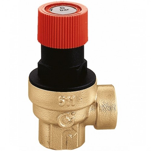 513415 Запобіжний мембранний клапан Caleffi 1/2"ВВ x 1,5 бар 513415 Запобіжний мембранний клапан Caleffi 1/2"ВВ x 1,5 бар