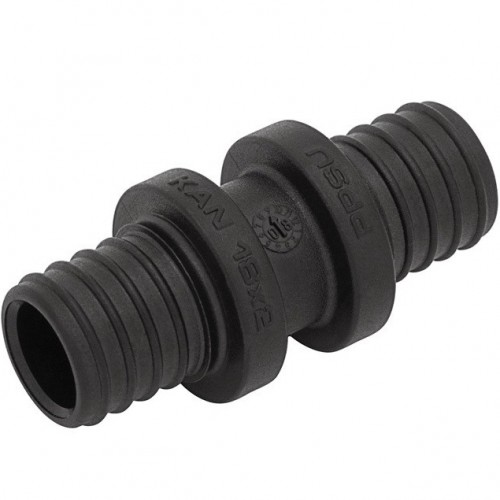 9019.23 З'єднувач двосторонній муфта KAN-therm PPSU Push 14 x 2.0 / 14 x 2.0 9019.23 З'єднувач двосторонній муфта KAN-therm PPSU Push 14 x 2.0 / 14 x 2.0