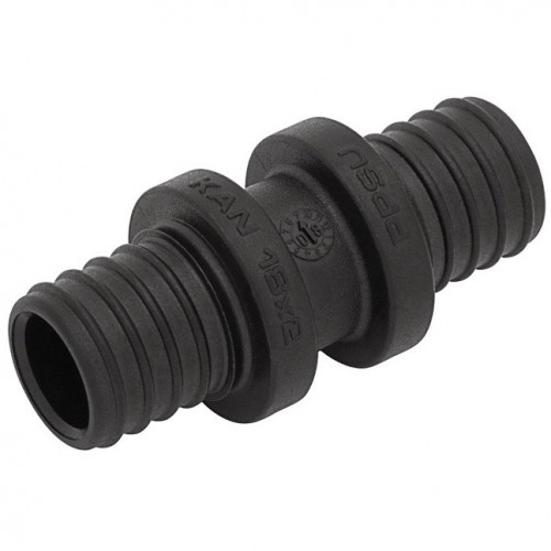 9019.27 З'єднувач двосторонній муфта KAN-therm PPSU Push 14 x 2.0 / 18 x 2.5 9019.27 З'єднувач двосторонній муфта KAN-therm PPSU Push 14 x 2.0 / 18 x 2.5