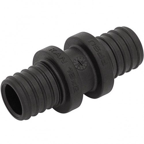 9019.26 З'єднувач двосторонній муфта KAN-therm PPSU Push 18 x 2.5 / 18 x 2.5 9019.26 З'єднувач двосторонній муфта KAN-therm PPSU Push 18 x 2.5 / 18 x 2.5