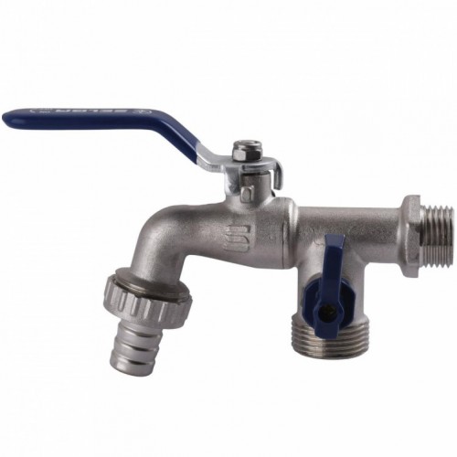 Кран кульовий поливальний Selba - 1/2" х 3/4" Кран кульовий поливальний Selba - 1/2" х 3/4"