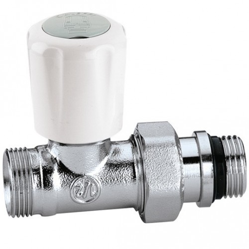 412402 Кран вентильний радіаторний прямий Caleffi - 1/2" 412402 Кран вентильний радіаторний прямий Caleffi - 1/2"