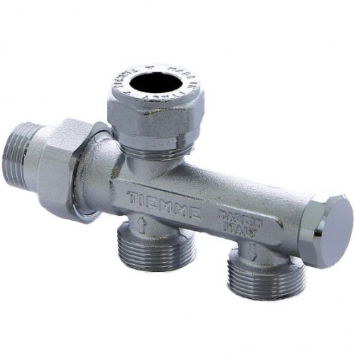 3853 Блок нижнього підключення Bianchi 50% - 1/2" 3853 Блок нижнього підключення Bianchi 50% - 1/2"