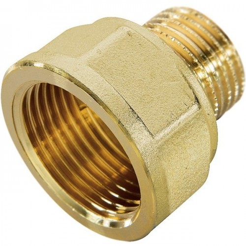 F272 Перехідник латунь Pattaroni - 1/2" х 3/8" ВЗ F272 Перехідник латунь Pattaroni - 1/2" х 3/8" ВЗ