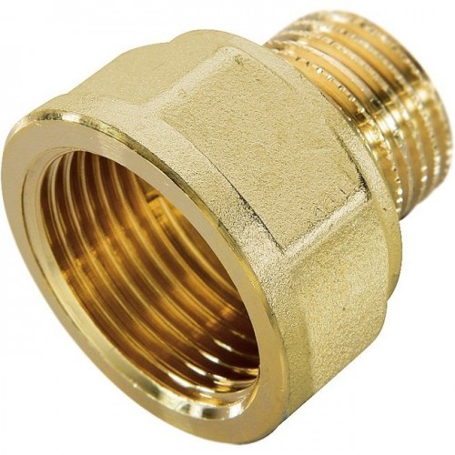 F272 Перехідник латунь Pattaroni - 1" х 3/4" ВЗ F272 Перехідник латунь Pattaroni - 1" х 3/4" ВЗ