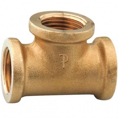 F131 Трійник латунь Pattaroni - 3/4" x 1/2" x 3/4" ВВВ F131 Трійник латунь Pattaroni - 3/4" x 1/2" x 3/4" ВВВ