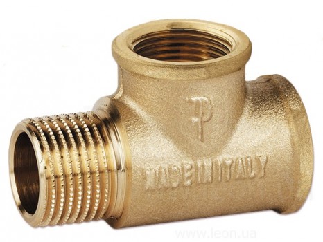 F138 Трійник латунь Pattaroni - 1/2" ВВЗ F138 Трійник латунь Pattaroni - 1/2" ВВЗ
