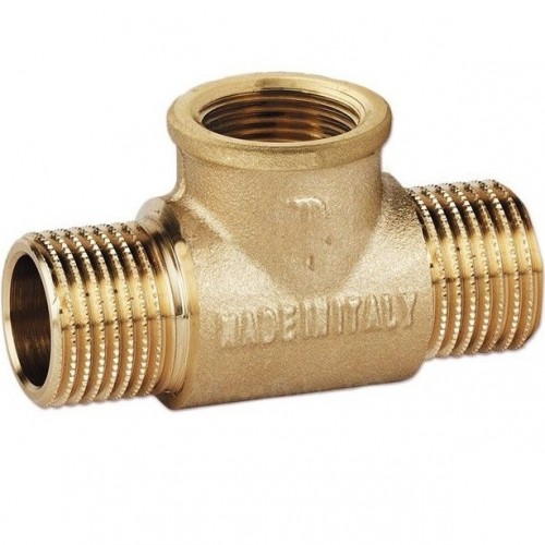 F140 Трійник латунь Pattaroni - 1/2" ЗВЗ F140 Трійник латунь Pattaroni - 1/2" ЗВЗ