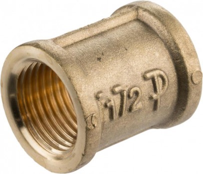F270 Муфта латунь Pattaroni - 1/2" ВВ F270 Муфта латунь Pattaroni - 1/2" ВВ
