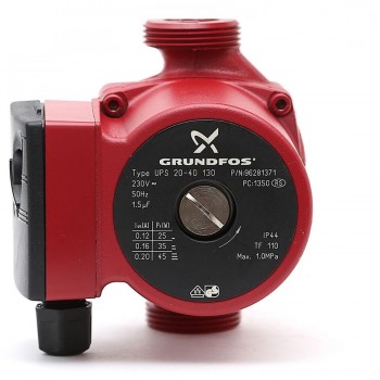 Насос циркуляционный Grundfos UPS 20-40-130 Насос циркуляционный Grundfos UPS 20-40-130