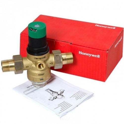 D06F-3/4A Редуктор тиску з фільтром Honeywell-3/4" D06F-3/4A Редуктор тиску з фільтром Honeywell-3/4"